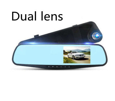 Driving Recorder 1080p HD New Night Vision 360 Dual-lens Reversing Image 4.3 Inch Driving Recorder