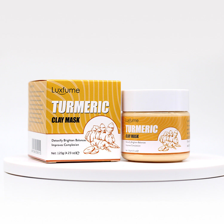 Turmeric Mud Mask Cleans Skin, Brightens And Improves Dullness