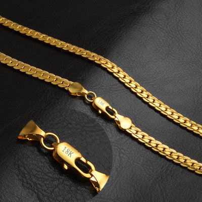 Gold-plated necklace