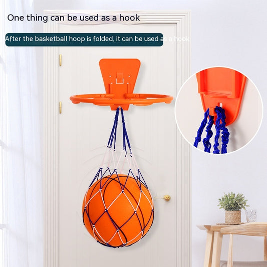 Indoor Basketball Hoop Household Air-free Wall-mounted