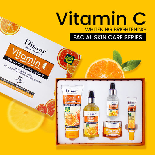 Vitamin C Skin Care Product Set Hydrating, Moisturizing And Brightening