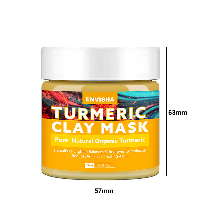 Lemon Balm Deep Cleansing Turmeric Clay Mask