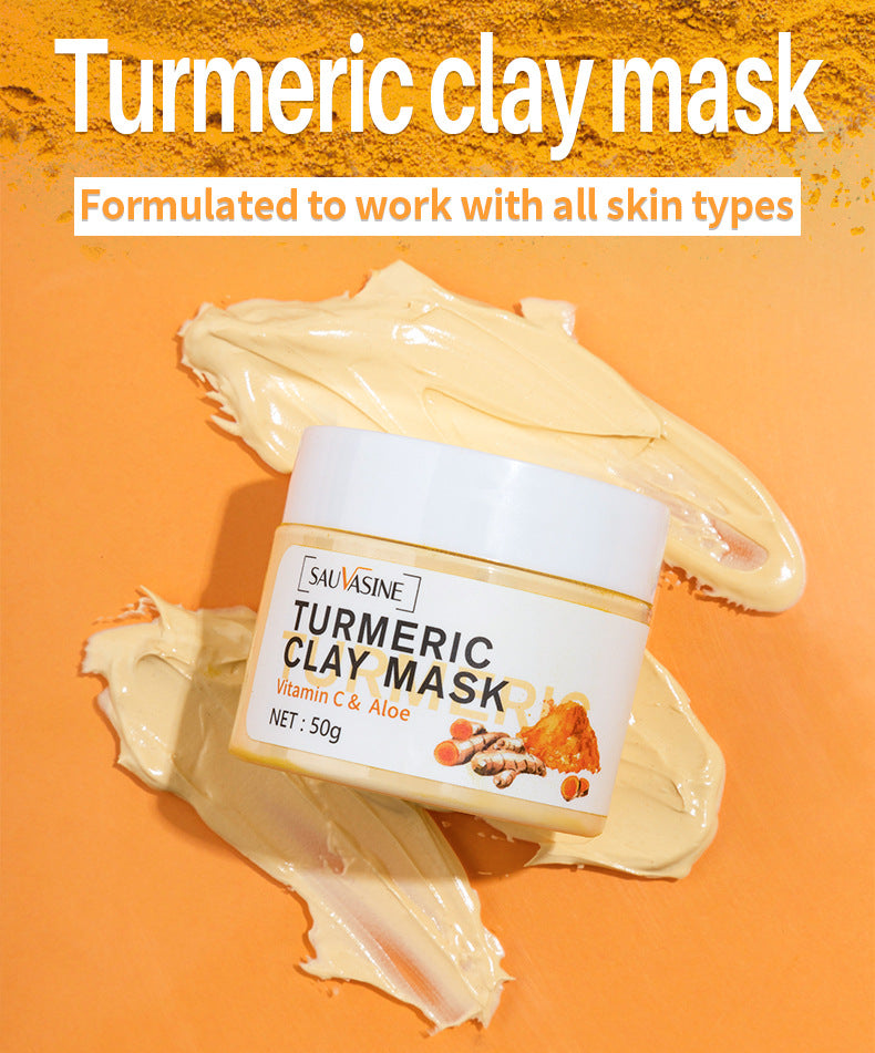 Turmeric Clay Mask Hydrating Moisturizing