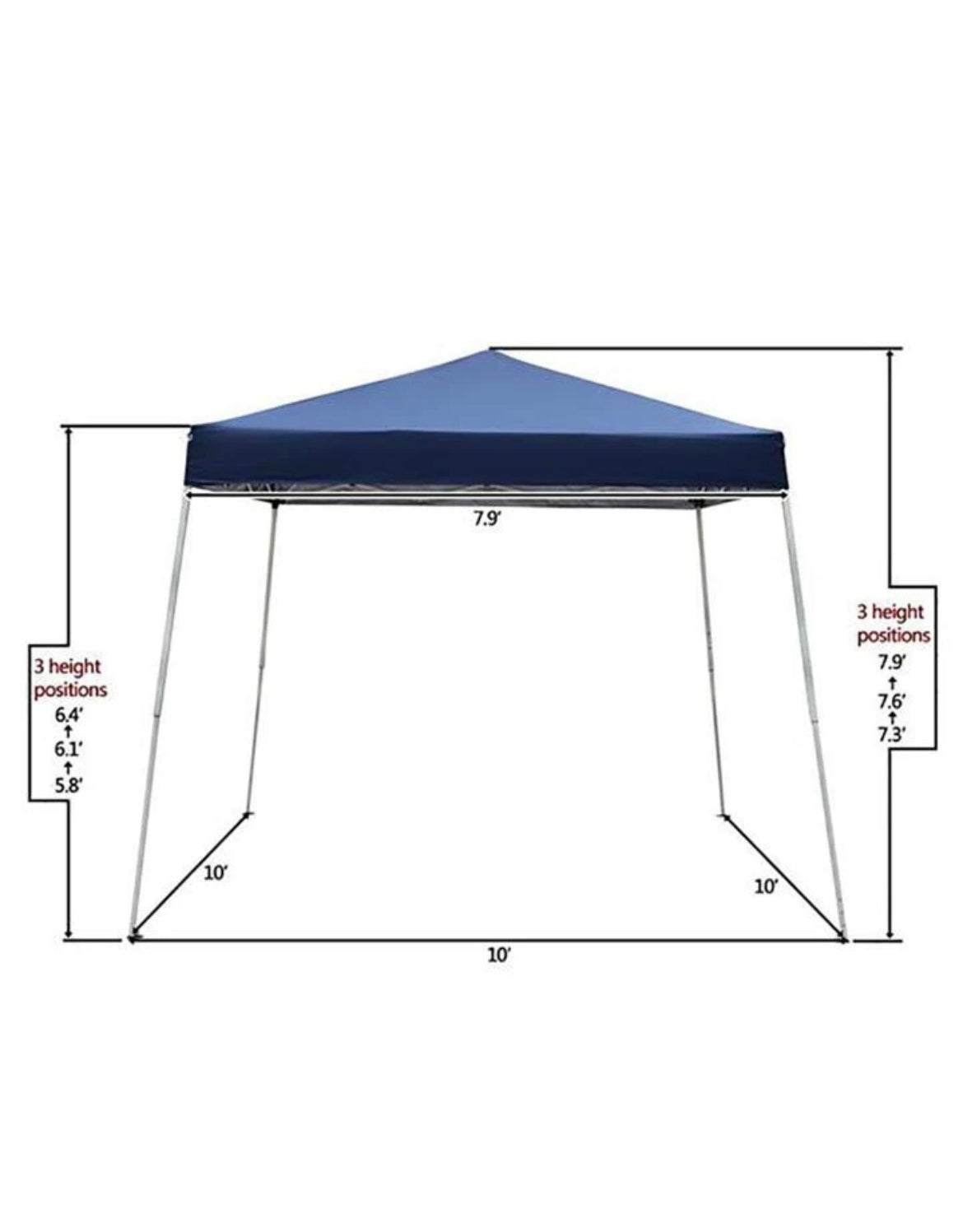 10x10 Portable Tent Sale