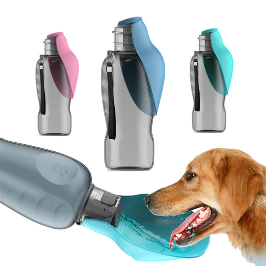 Dogs Water Bottle Portable High Capacity Leakproof Pet Foldable Drinking Bowl Golden Retriever Outdoor Walking Supplies Pet Products