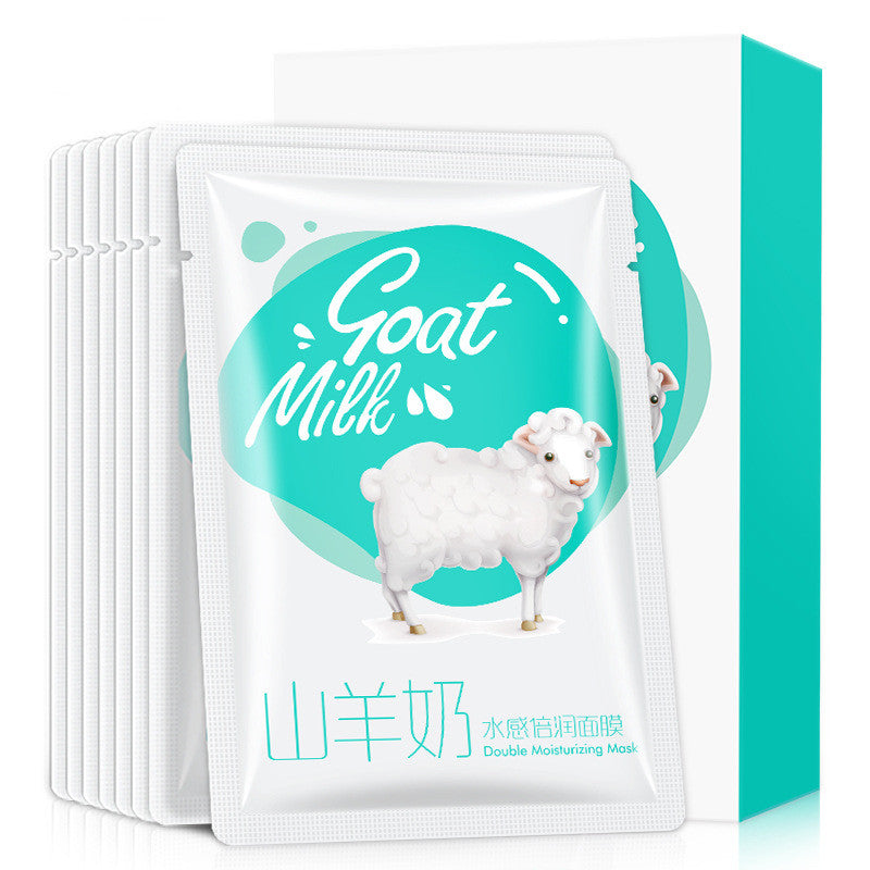 Goat Milk Facial Mask Skin Care Moisturizing Skin Moisturizing Hyaluronic Acid