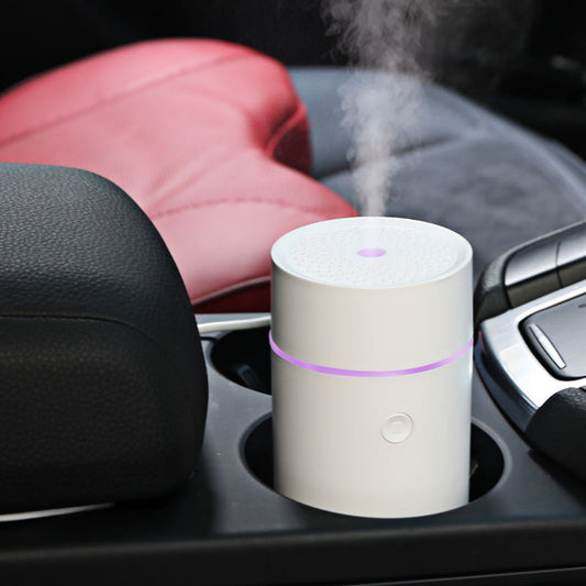 Car Diffuser Aroma Ultrasonic Water Mist Humidifier Lighting Oils Diffuser Car Aroma Diffuer Humidifier
