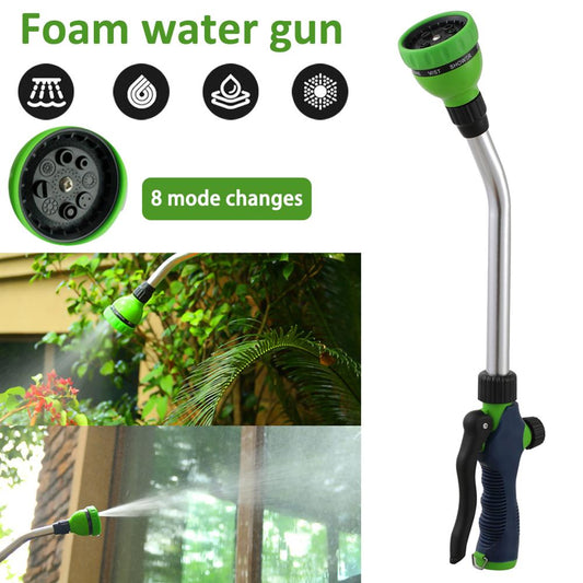 18 Inch Long Pole Car Wash Cleaning Household High Pressure Watering Nozzle